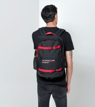 შავი ზურგჩანთა - "Motorsport Fanwear Collection"