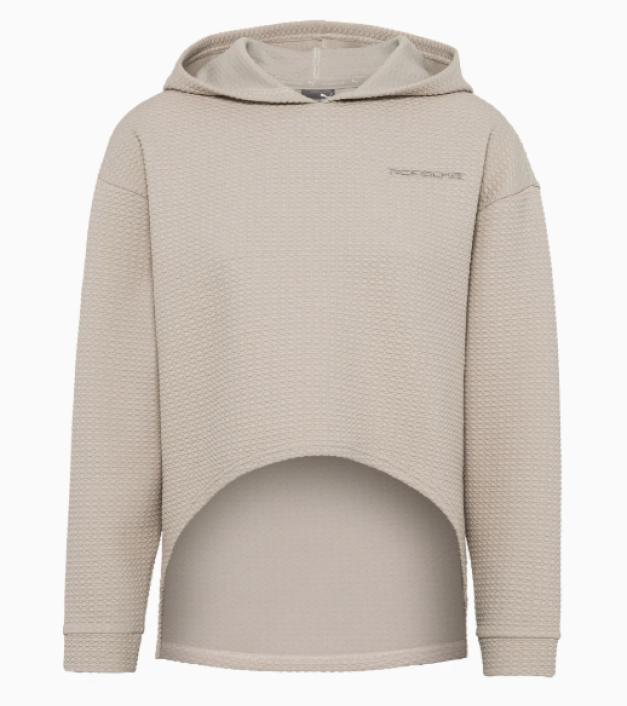 ქალის სპორტული ჰუდი