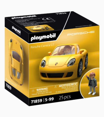 სათამაშო მანქანა ყვითელი CARRERA GT