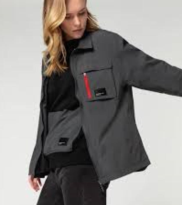 ჟაკეტი უნისექსი dark grey