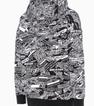 ჰუდი Red/black/white M