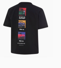 მაისური უნისექსი შავი